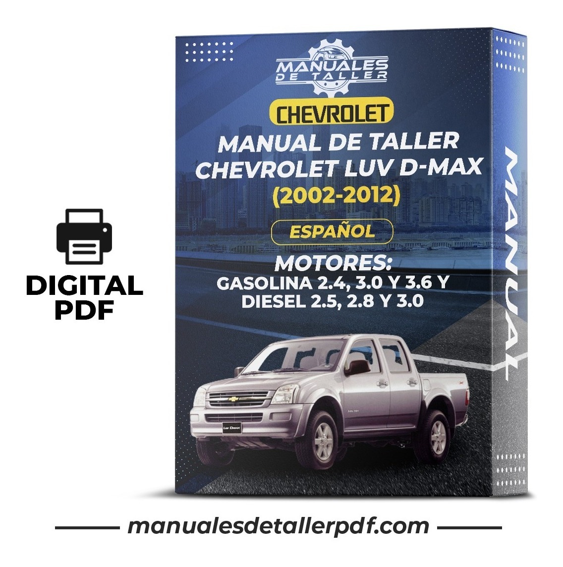 D_726318-MLC50658883465_072022-F.jpg Manual De Taller Chevrolet Luv D-max (2002-2012) Español - Image 1