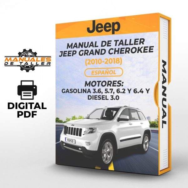 Manual De Taller Jeep Grand Cherokee (2010 -2018) Español