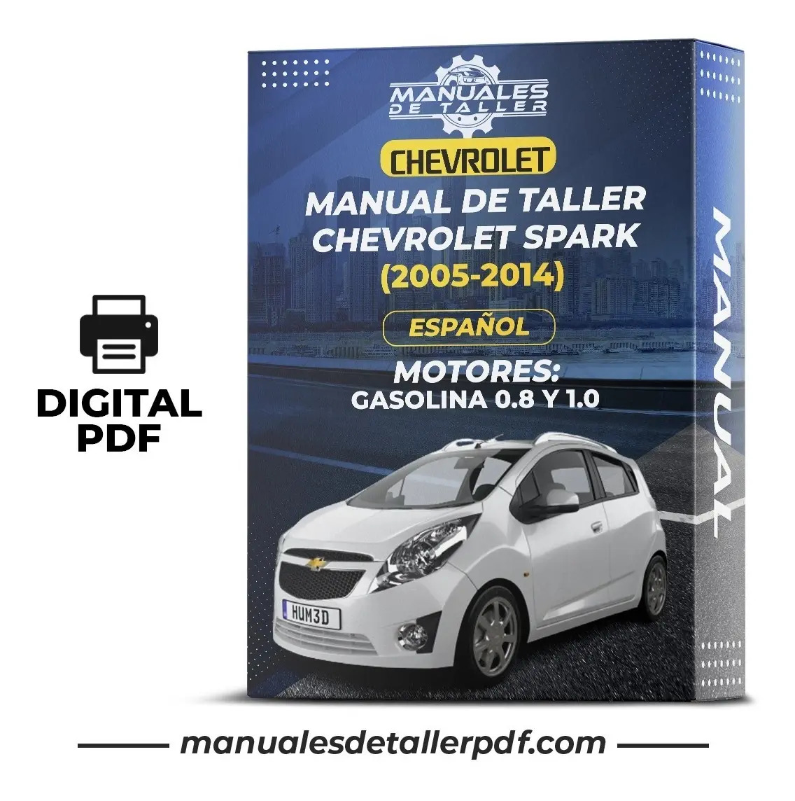 D_731355-MLC50659364374_072022-F.jpg Manual De Taller Chevrolet Spark (2005-2014) Español - Image 1