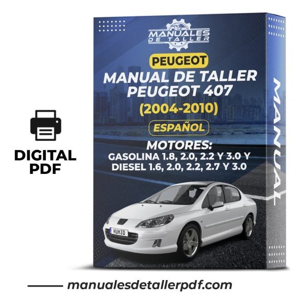 Manual De Taller Peugeot 407 (2004-2010) Español