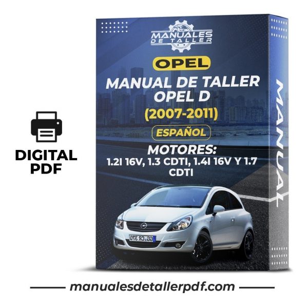 Manual De Taller Opel D (2007-2011) Español