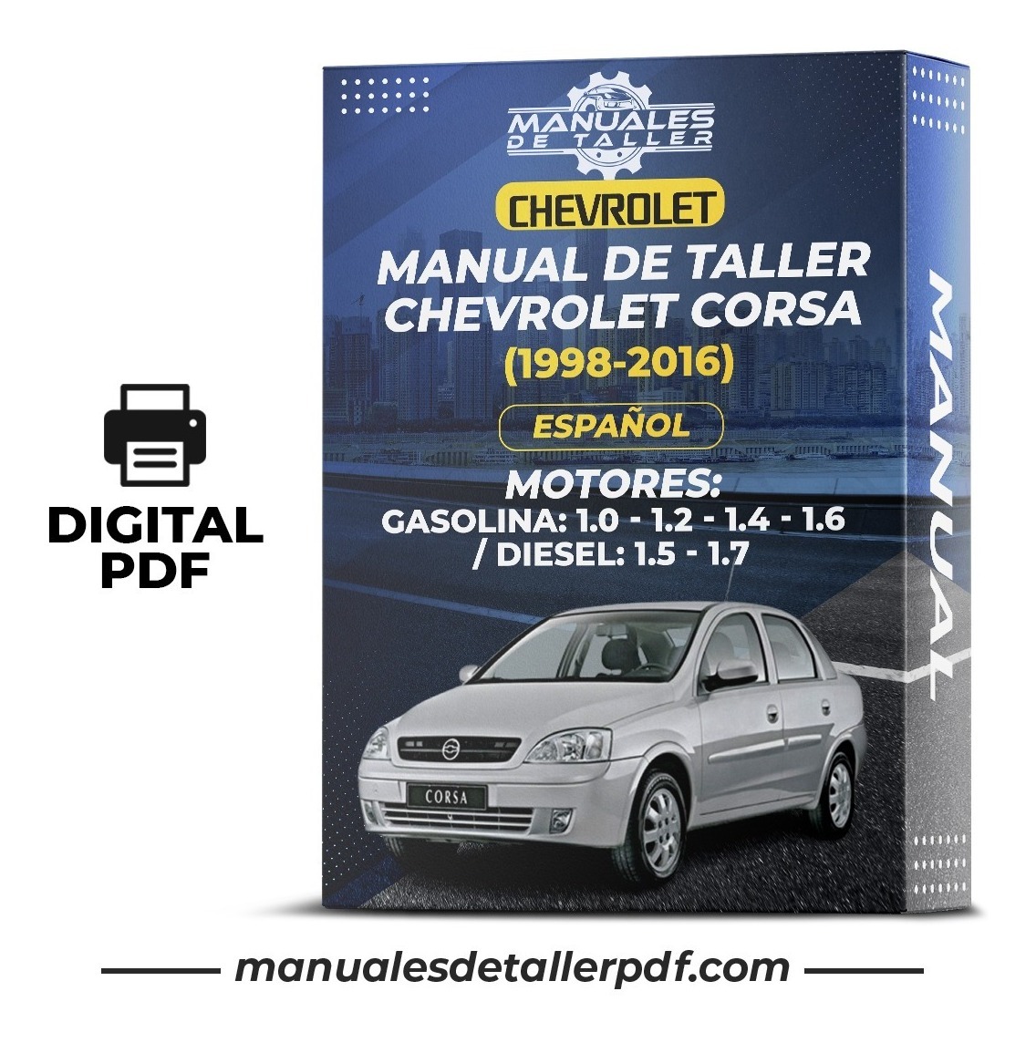 D_742414-MLC50659207041_072022-F.jpg Manual De Taller Chevrolet Corsa (1998-2016) Español - Image 1