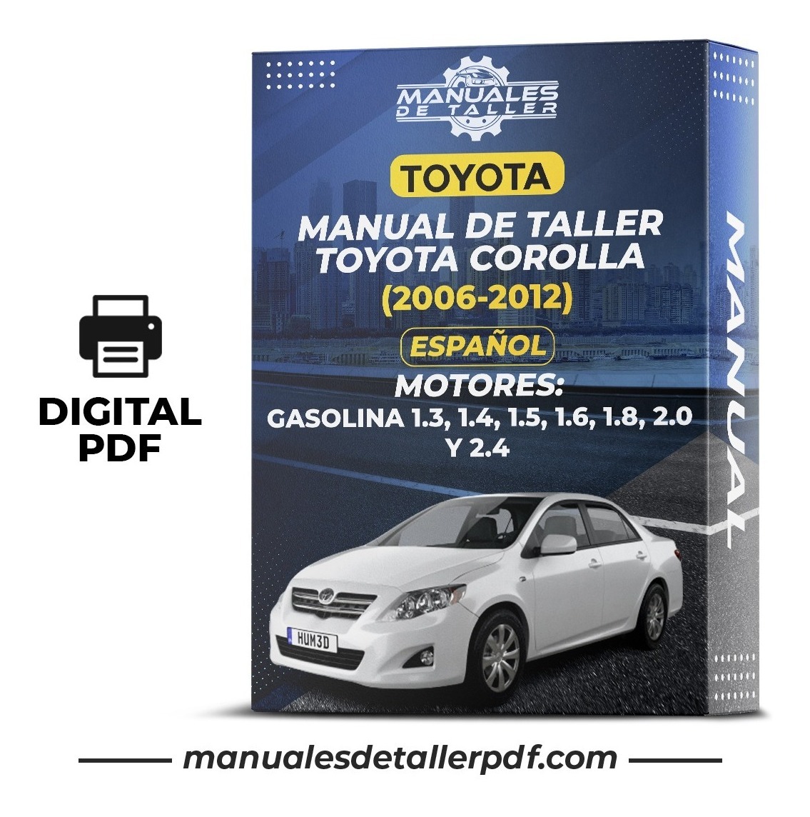D_744096-MLC50716509764_072022-F.jpg Manual De Taller Toyota Corolla (2006-2012) Espa?ol - Image 1