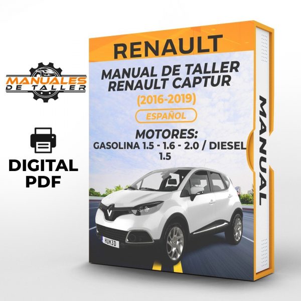 Manual De Taller Renault Captur (20162019) Español