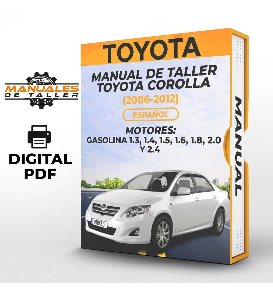 D_751175-MLC50937559346_072022-F.jpg Manual De Taller Toyota Corolla (20062012) Espa?ol - Image 1