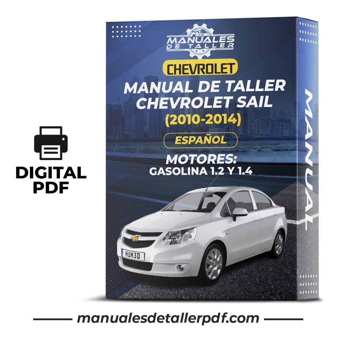 D_752124-MLC50658756844_072022-F.jpg Manual De Taller Chevrolet Sail (2010-2014) Español - Image 1