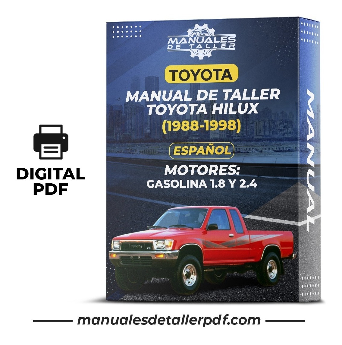D_753953-MLC50716544149_072022-F.jpg Manual De Taller Toyota Hilux (1988-1998) Espa?ol - Image 1