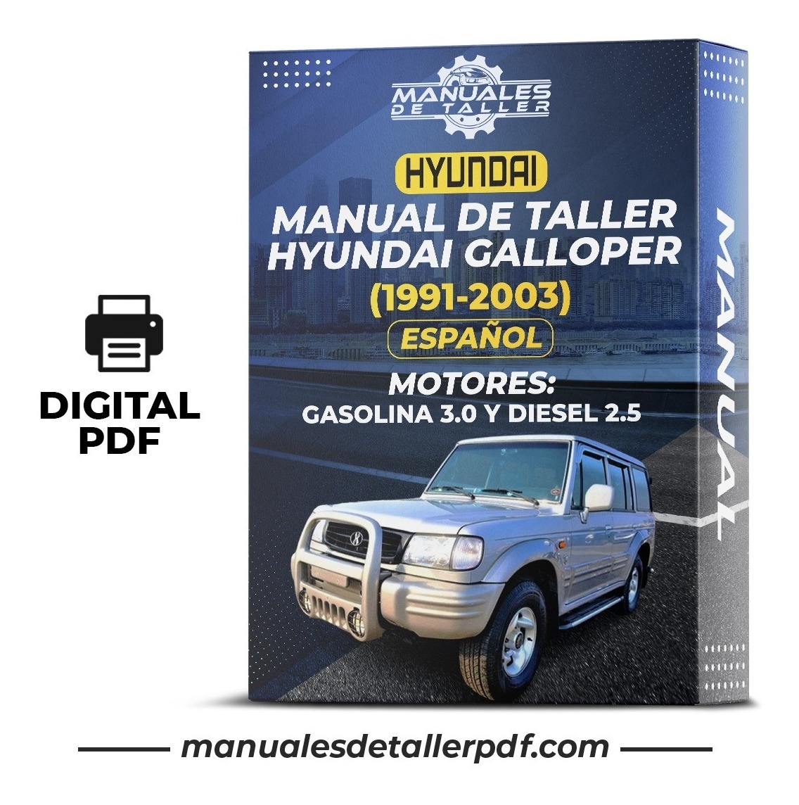 D_754552-MLC50773756034_072022-F.jpg Manual De Taller Hyundai Galloper (1991-2003) Español - Image 1