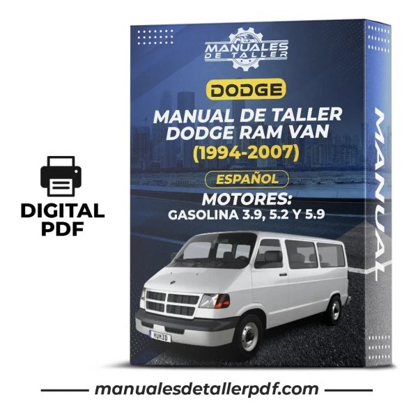 Manual De Taller Dodge Ram Van (1994-2007) Español