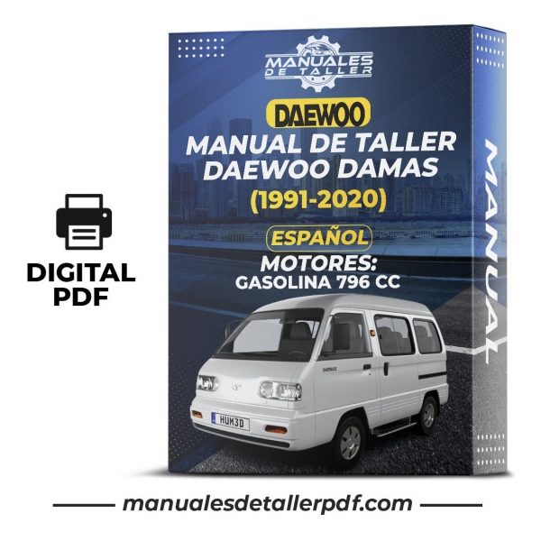 Manual De Taller Daewoo Damas (1991-2020) Español