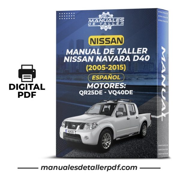 Manual De Taller Nissan Navara D40 (2005-2015) Español