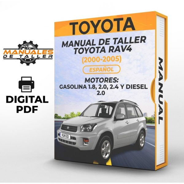 Manual De Taller Toyota Rav4 (2000-2005) Espa?ol