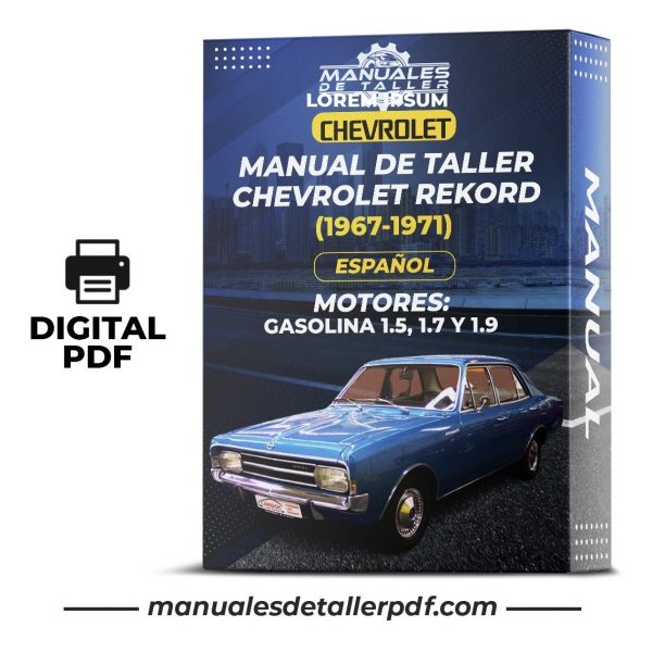 Manual De Taller Chevrolet Rekord (1967-1971) Español