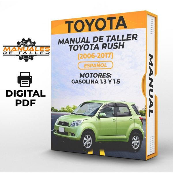 Manual De Taller Toyota Rush (2006-2017) Espa?ol