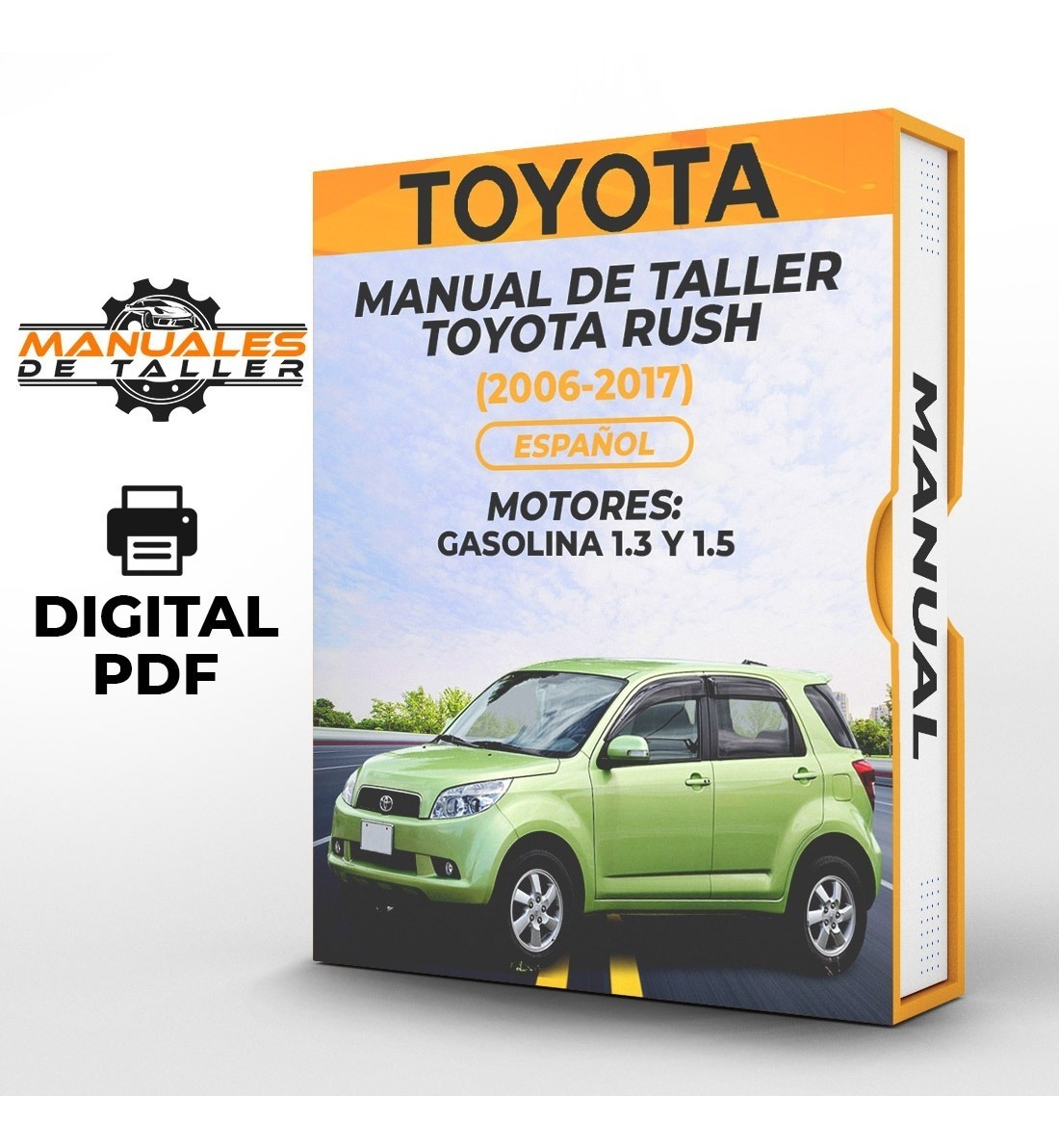 D_762163-MLC50937595183_072022-F.jpg Manual De Taller Toyota Rush (2006-2017) Espa?ol - Image 1