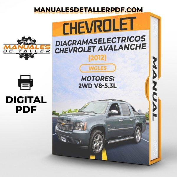 Diagramas Electricos Chevrolet Avalanche 2wd V8-5.3l 2012