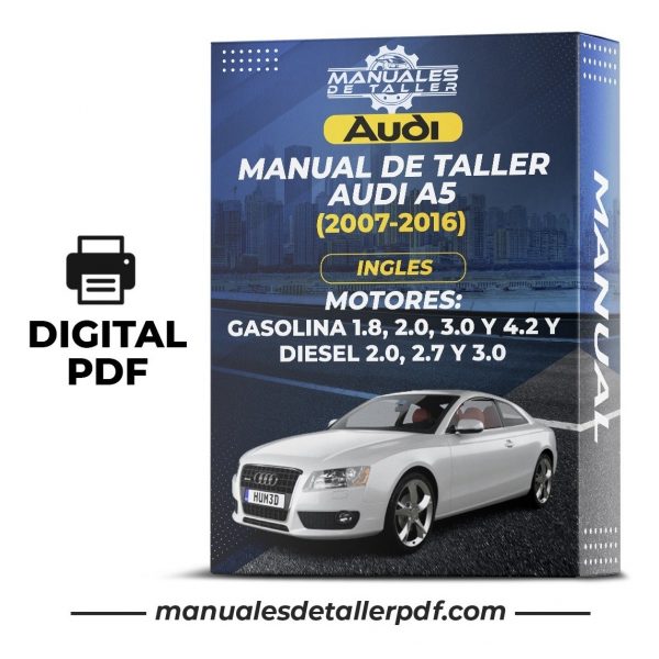 Manual De Taller Audi A5 (2007-2016) Ingles