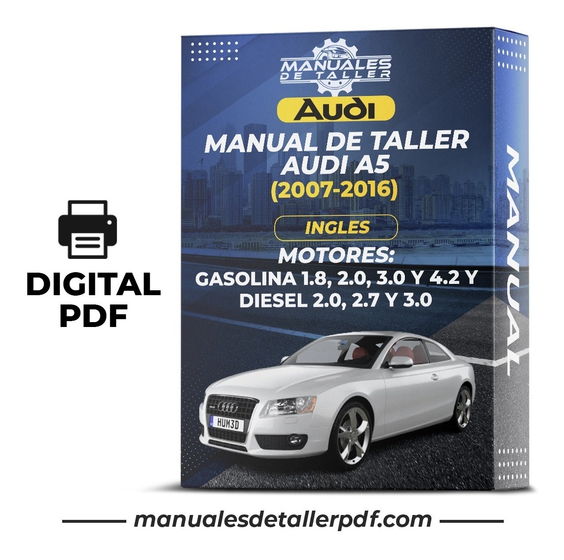 D_766537-MLC50632206272_072022-F.jpg Manual De Taller Audi A5 (2007-2016) Ingles - Image 1