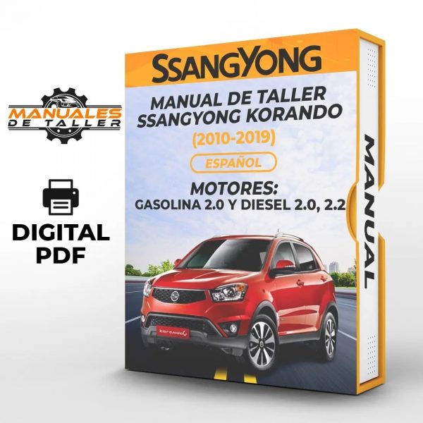 Manual De Taller Ssangyong Korando (20102019) Español