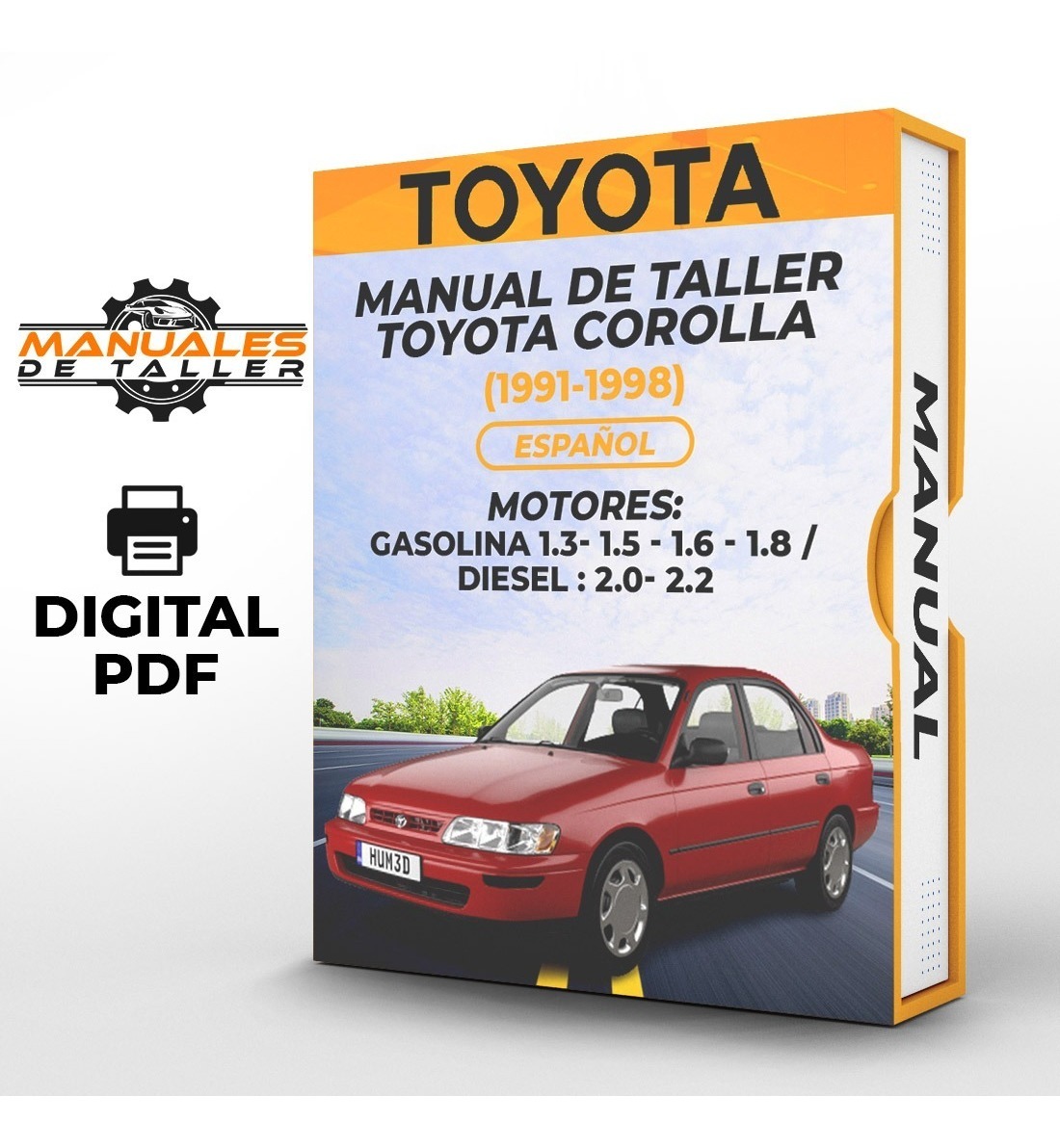 D_767525-MLC50937485561_072022-F.jpg Manual De Taller Toyota Corolla (19911998) Espa?ol - Image 1