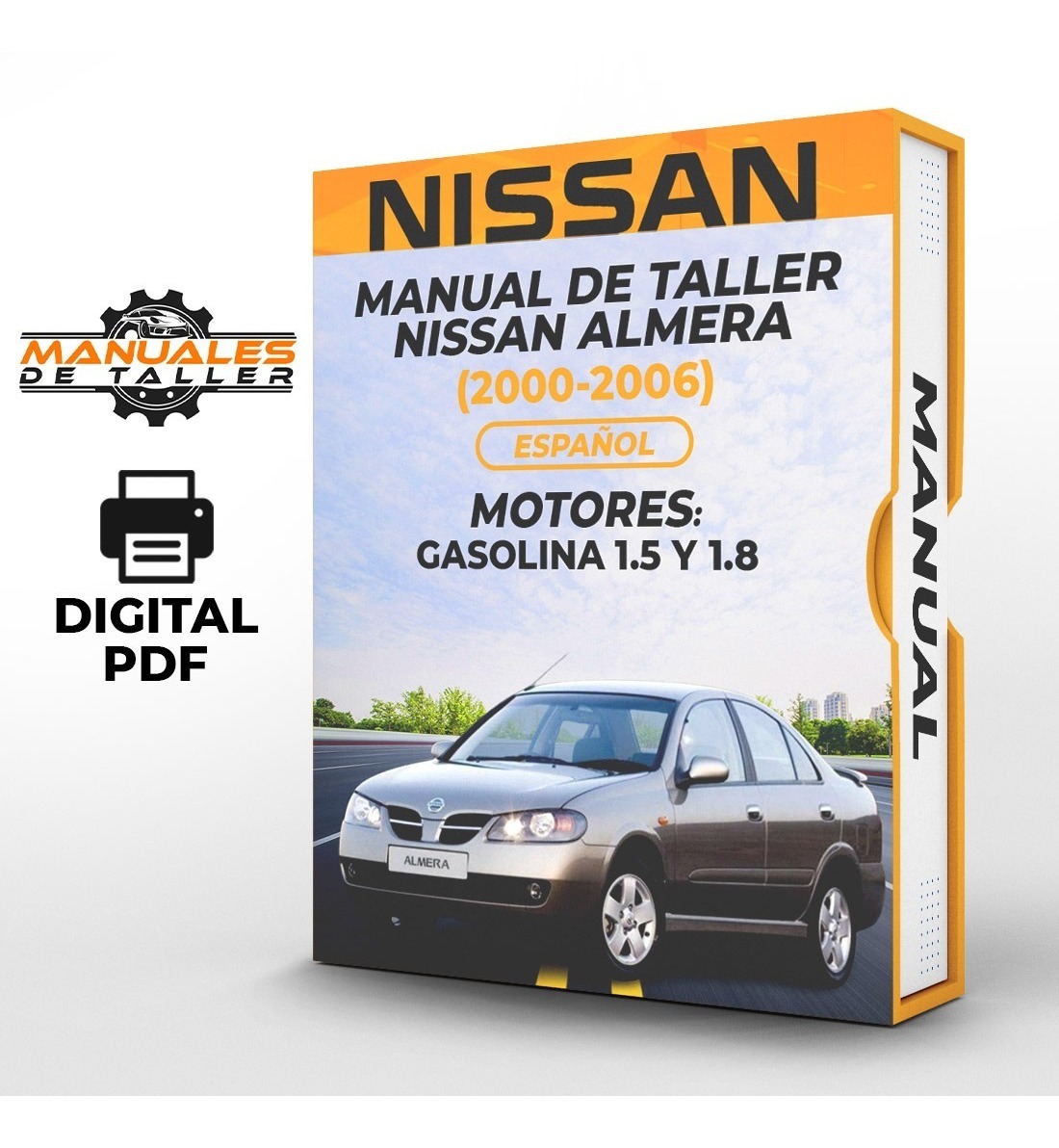 D_767947-MLC50945991322_072022-F.jpg Manual De Taller Nissan Almera (2000-2006) Español - Image 1