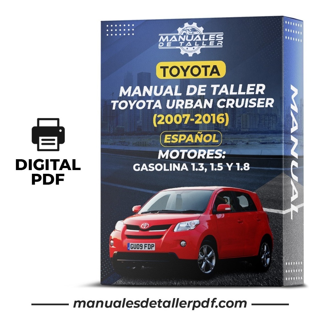 D_768328-MLC50716559104_072022-F.jpg Manual De Taller Toyota Urban Cruiser (2007-2016) Espa?ol - Image 1