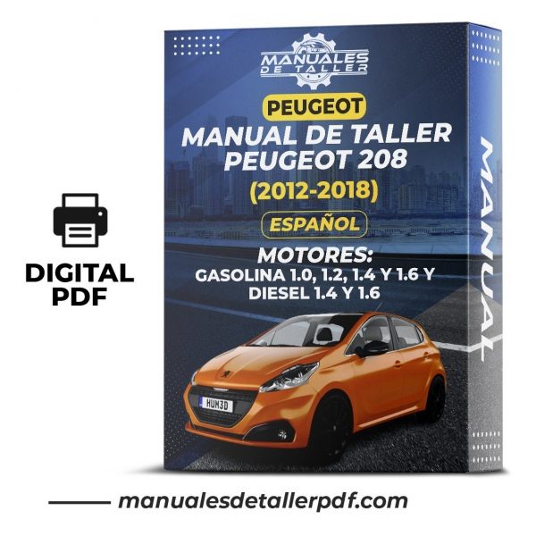 Manual De Taller Peugeot 208 (2012-2018) Español