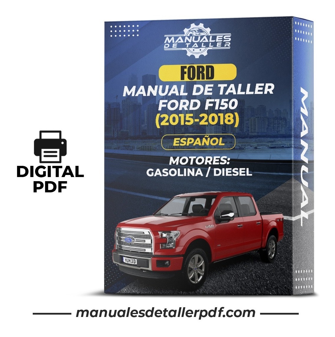 D_770880-MLC50674434842_072022-F.jpg Manual De Taller Ford F150 (2015-2018) Español - Image 1