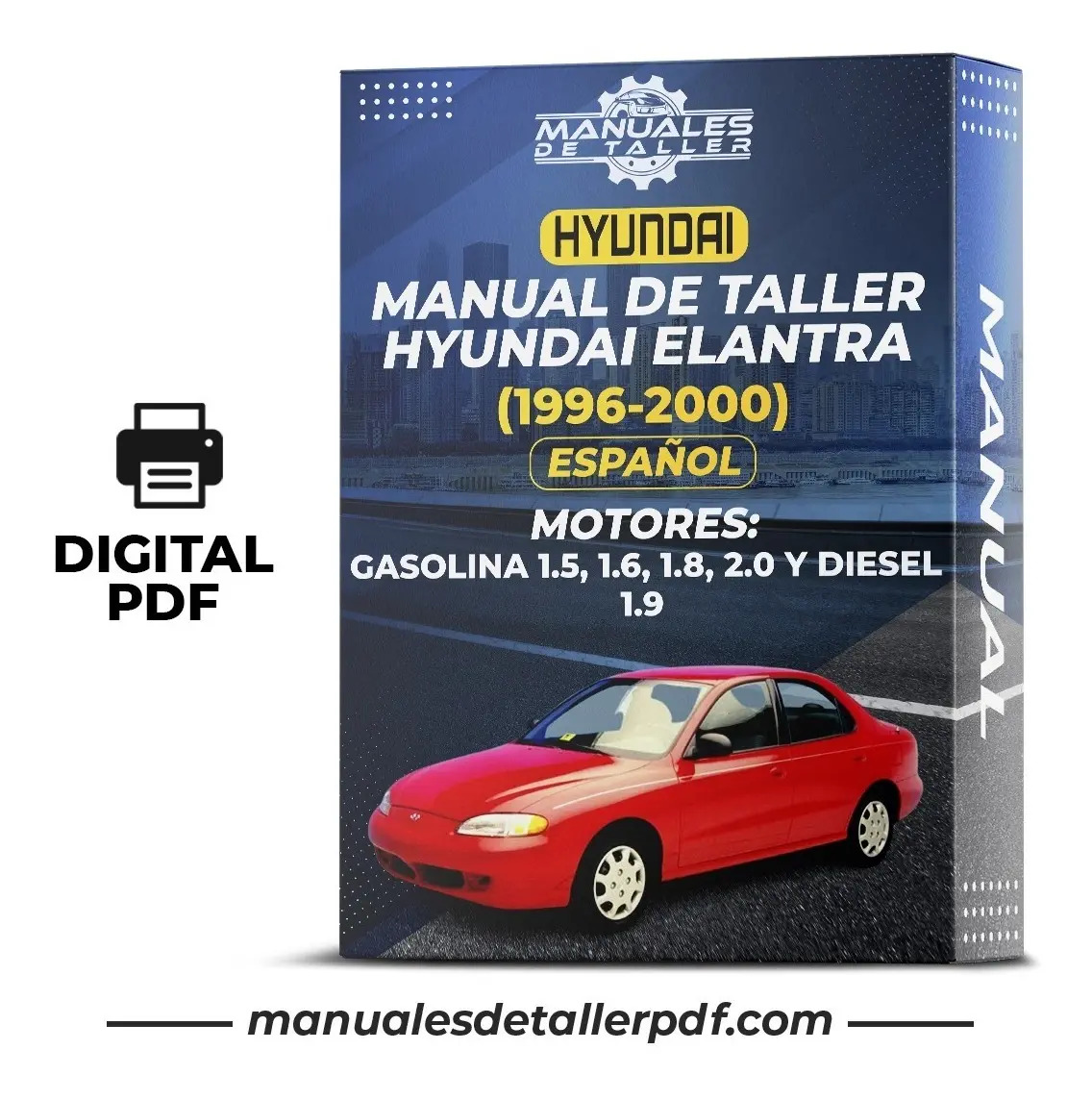 D_770940-MLC50773915297_072022-F.jpg Manual De Taller Hyundai Elantra (1996-2000) Español - Image 1