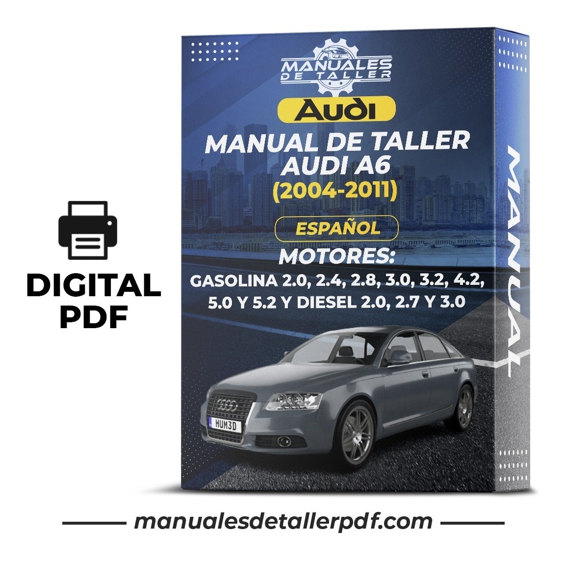 D_778589-MLC50632195286_072022-F.jpg Manual De Taller Audi A6 (2004-2011) Español - Image 1