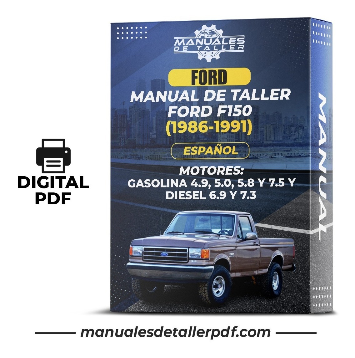 D_779253-MLC50674169812_072022-F.jpg Manual De Taller Ford F150 (1986-1991) Español - Image 1