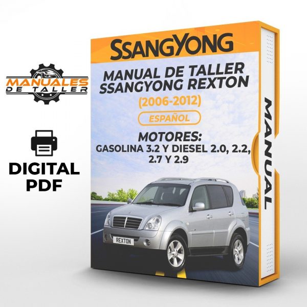 Manual De Taller Ssangyong Rexton (20062012) Español