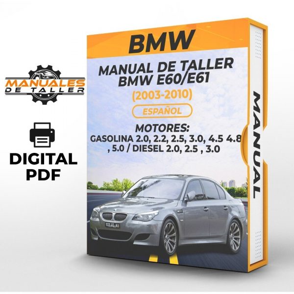 Manual De Taller Bmw E60/e61 (2003-2010) En Español
