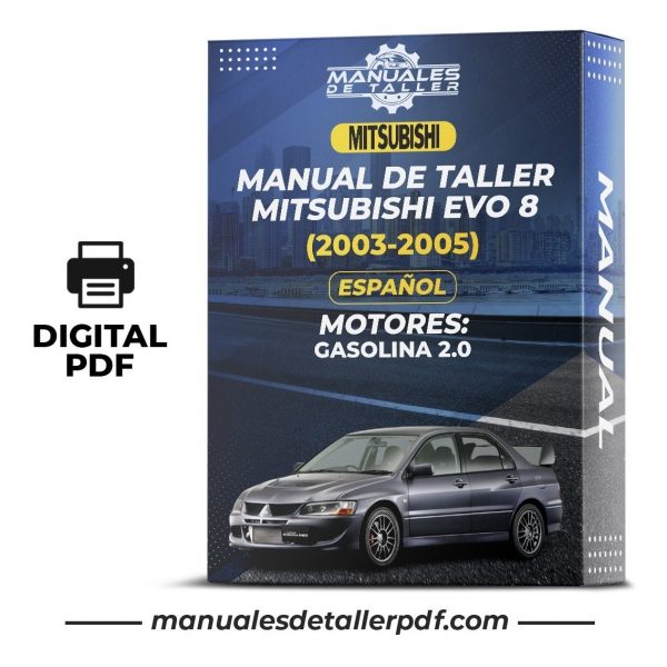 Manual De Taller Mitsubishi Evo 8 (2003-2005) Español