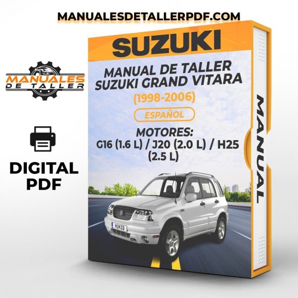 Manual Taller Suzuki Grand Vitara (1998-2006) Español