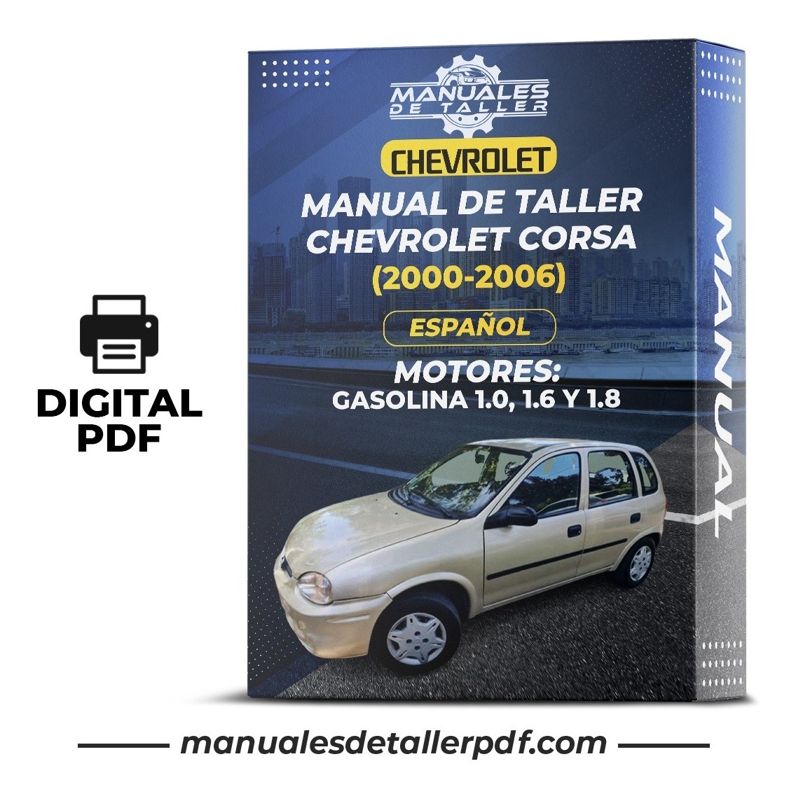 D_799531-MLC50659583062_072022-F.jpg Manual De Taller Chevrolet Corsa (2000-2006) Español - Image 1