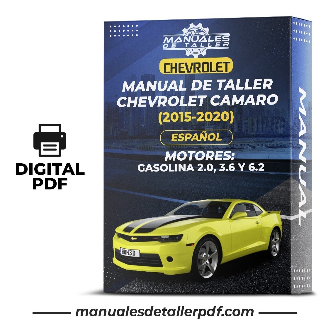 D_804536-MLC50668032635_072022-F.jpg Manual De Taller Chevrolet Camaro (2015-2020) Español - Image 1