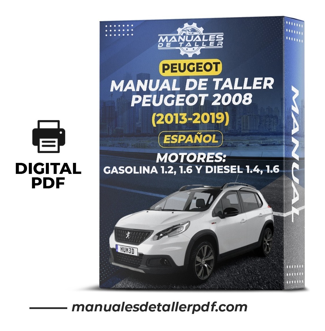 D_815063-MLC50791327614_072022-F.jpg Manual De Taller Peugeot 2008 (2013-2019) Español - Image 1