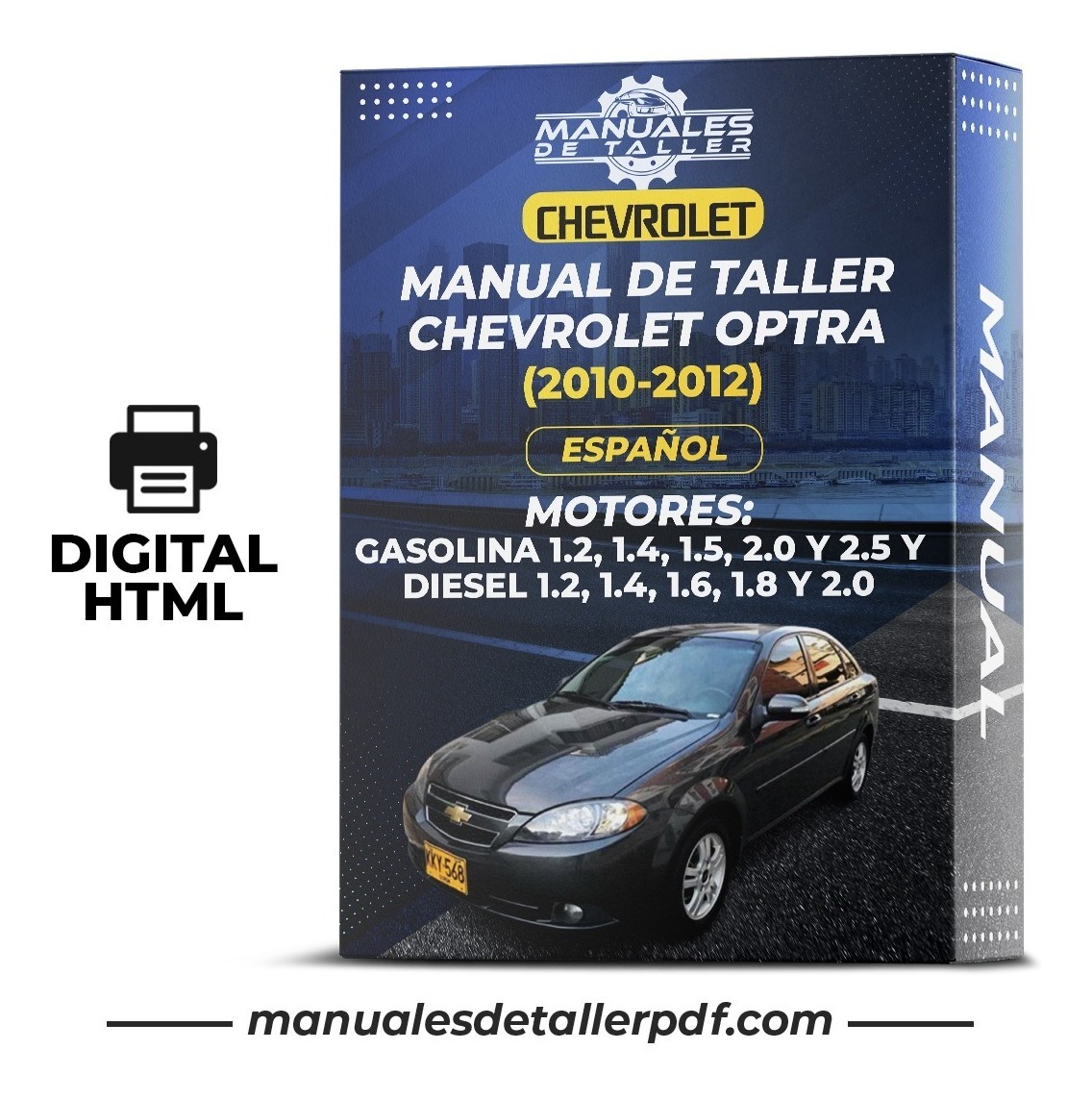 D_818695-MLC50659660325_072022-F.jpg Manual De Taller Chevrolet Optra (2010-2012) Español - Image 1