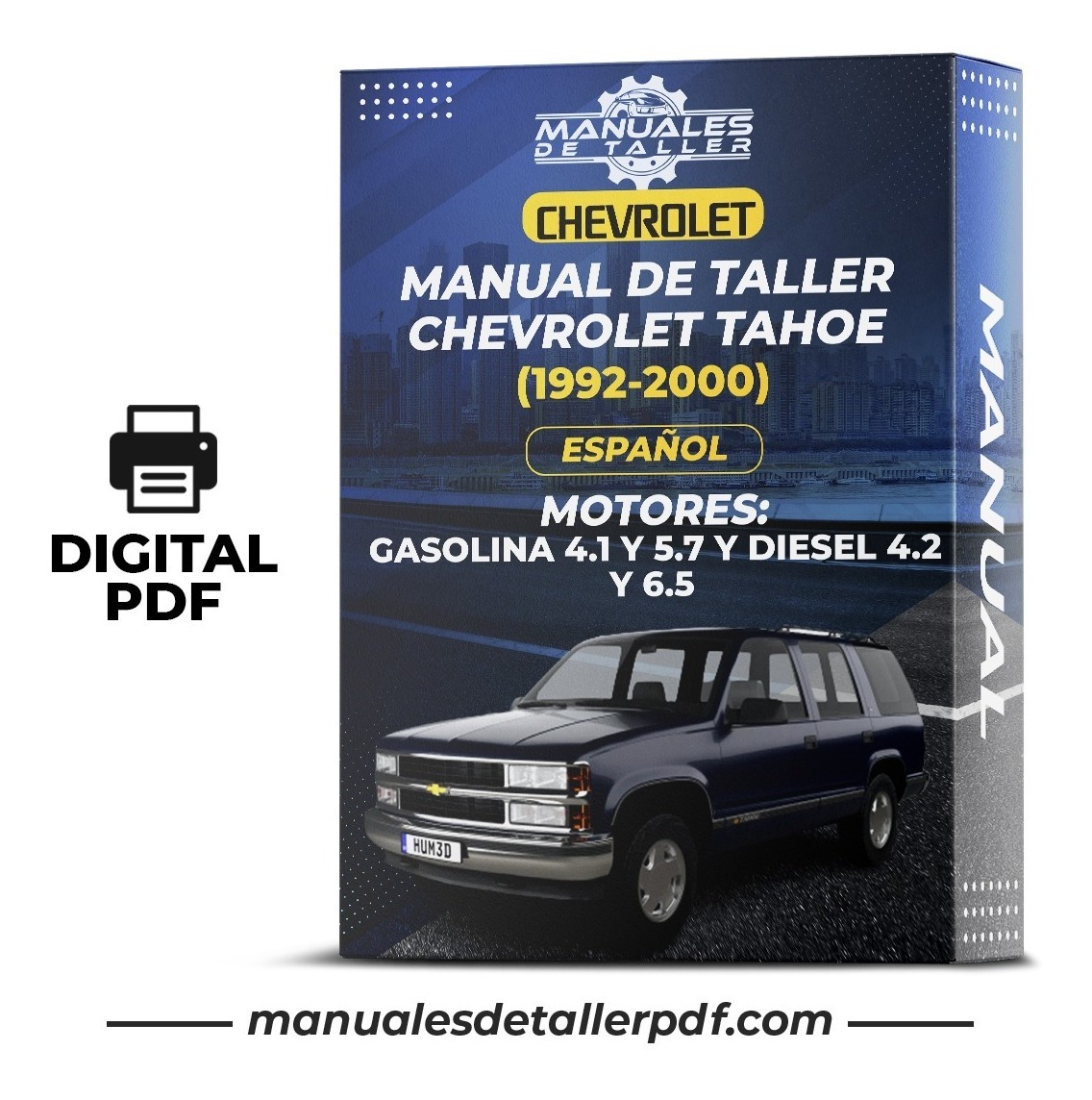 D_819275-MLC50659873235_072022-F.jpg Manual De Taller Chevrolet Tahoe (1992-2000) Español - Image 1