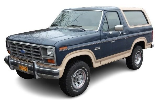 Manual De Despiece Ford Bronco (1980-1986) Inglés