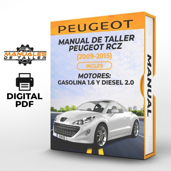 Manual De Taller Peugeot Rcz (2009-2015) Ingles