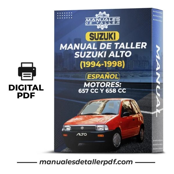 Manual De Taller Suzuki Alto (1994-1998) Español