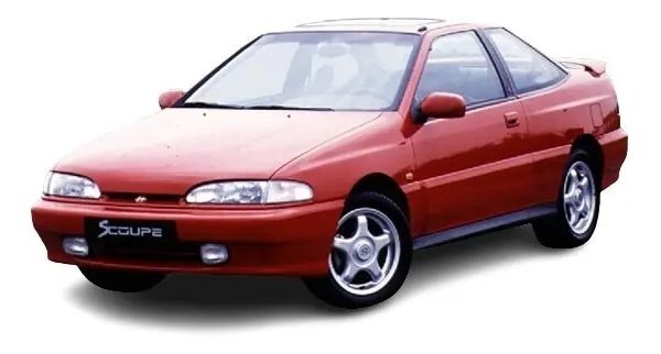 Manual De Taller Hyundai Scoupe (1988-1995) Inglés
