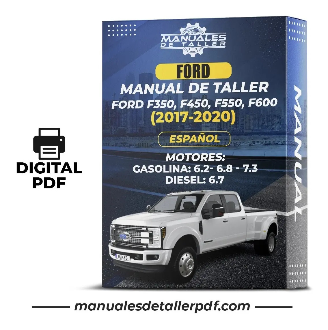 D_832970-MLC50674487823_072022-F.jpg Manual De Taller Ford F350, F450, F550, F600 (2017-2020) - Image 1