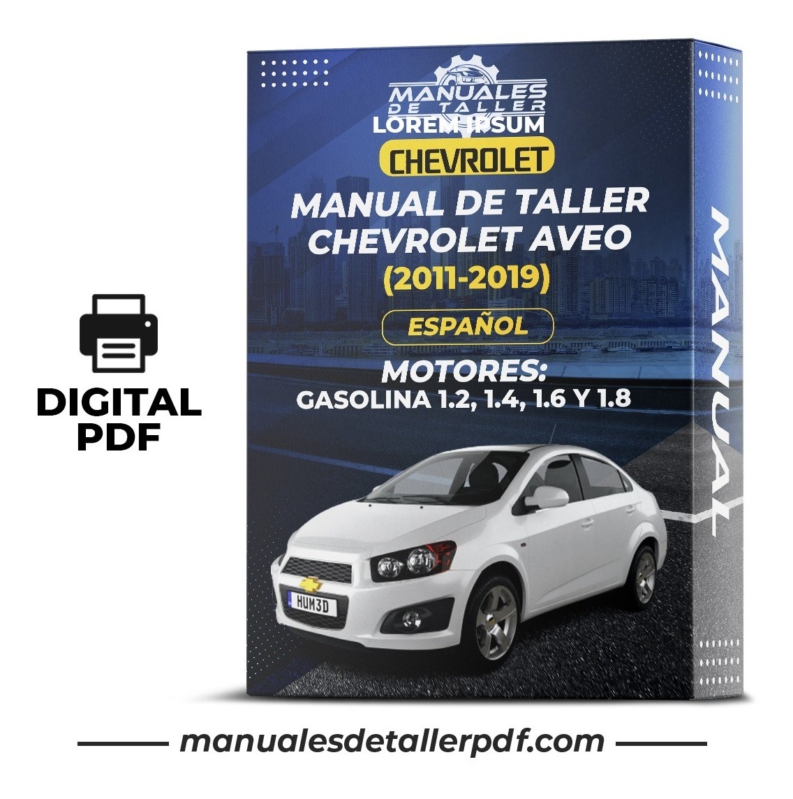 D_836614-MLC50668057934_072022-F.jpg Manual De Taller Chevrolet Aveo (2011-2019) Español - Image 1