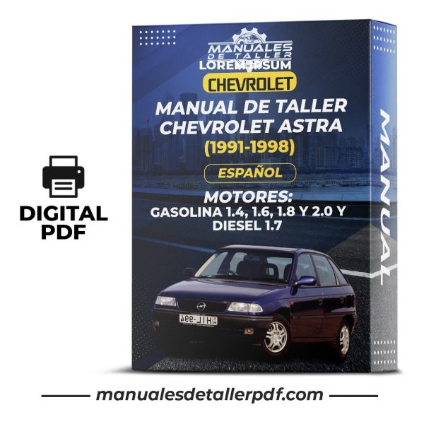 Manual De Taller Chevrolet Astra (1991-1998) Español