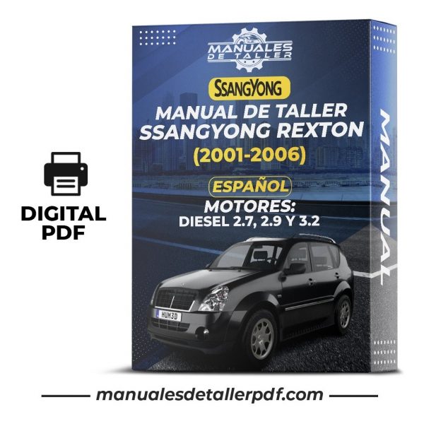 Manual De Taller Ssangyong Rexton (2001-2006) Español
