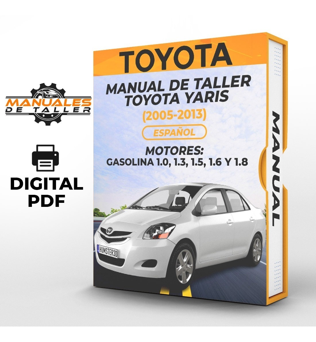 D_838382-MLC50948190289_082022-F.jpg Manual De Taller Toyota Yaris (20052013) Espa?ol - Image 1