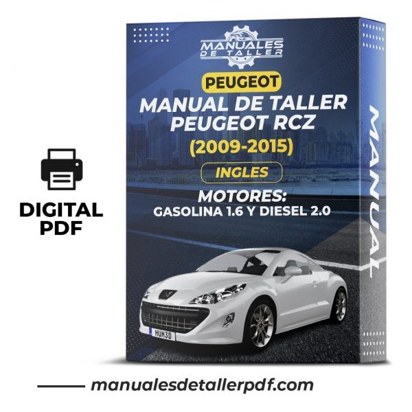 Manual De Taller Peugeot Rcz (2009-2015) Ingles